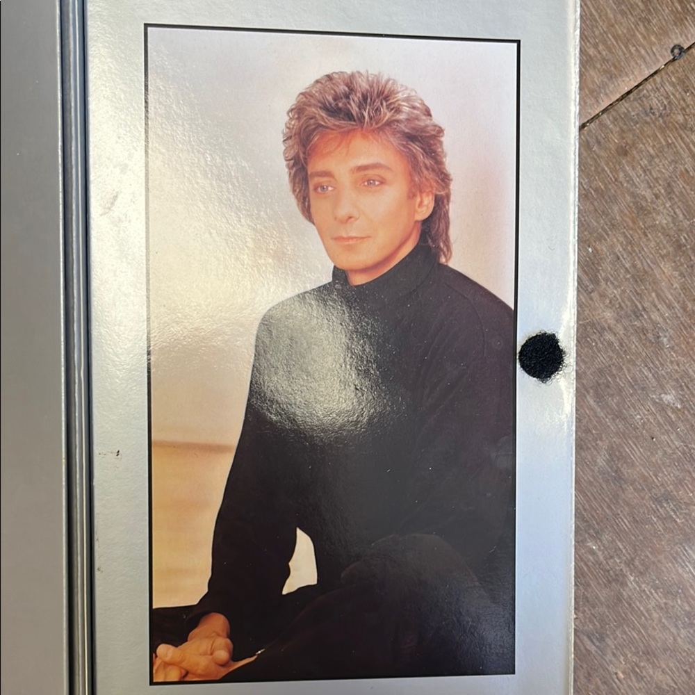 Barry Manilow Vintage Music Album Cover Art